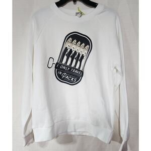 The cuddle Collab ''Only travel in pack's'' sweatshirt